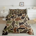 thumbnail image 2 of Manfei Mallard Duck 2pcs Bedding Comforter Set,Rustic Camouflage Twin Comforter Sets,Abstract Vintage Breathable Bedding Set,Breathable Animal Home Decor,Reversible, 2 of 8