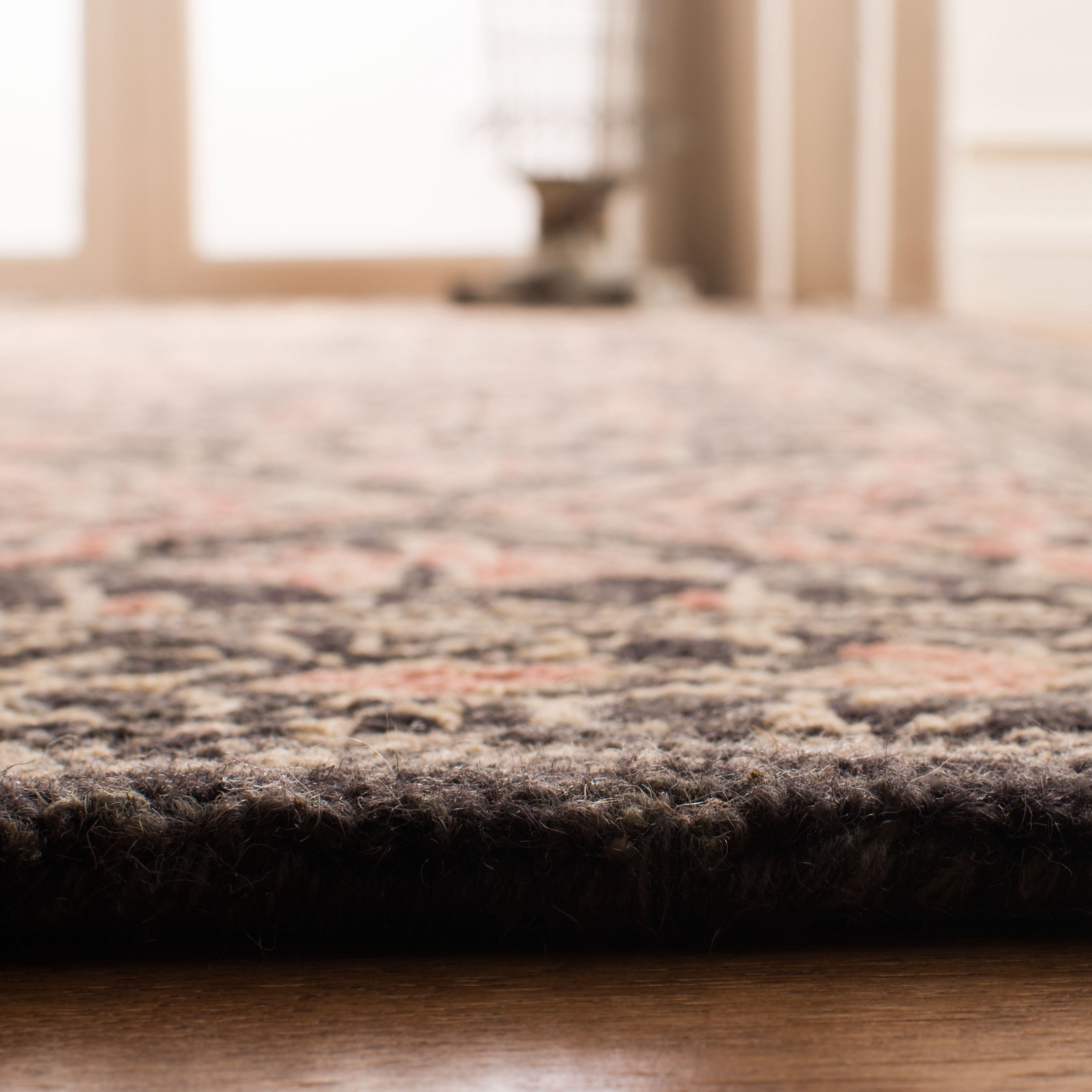 SAFAVIEH Trace Dulcibella Oriental Area Rug, Black/Red, 8' x 10'