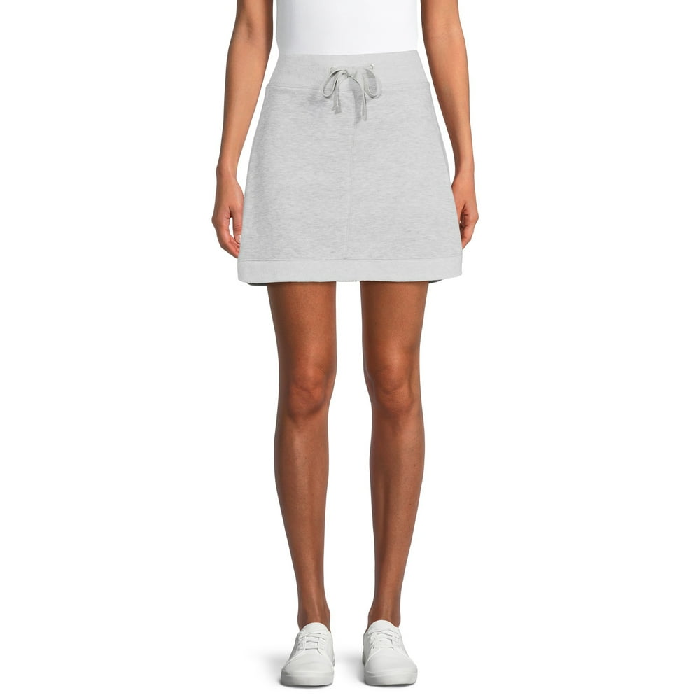 Silverwear Silverwear Women's Active French Terry Skort with Pockets