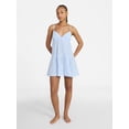 thumbnail image 2 of No Boundaries Tiered Cami Sleep Dress, Women's XS-XXL, 2 of 6