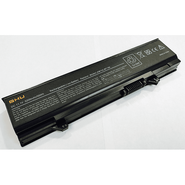 New Ghu Battery For Dell Primary Battery For Dell Latitude E5400 E5410 E5500 E5510 Laptops Pn Rm661 Km742 Km970 Km760 Walmart Com Walmart Com