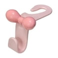 thumbnail image 2 of Bowknot-Shaped Car Seat Back Hook Plastic In-Car Organizer Hook Small Exquisite Hanger for Bag Umbrella Snack Bag Purse Car Interior Storage Organization Accessory for Vehicle Travel, 2 of 6