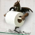 thumbnail image 5 of Gallickan Halloween Decoration Toilet Paper Holder, Dragon Resin Statue for Toilet Paper Storage for Indoor Halloween Decor, Home Party Supplies, Bathroom Accessories, 5 of 8