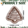 thumbnail image 3 of ZCSKFIN Christmas Tree Shape Cake Pan and Pie Tin, Non-Stick Bakeware for Festive Cake and Dessert Baking, Themed Mold for Fondant and Sweets Creation During the Holidays, 3 of 9