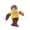 Yellow, variant on Adorable Hoodie Monkey Keychain Plush Hanging Ornament with Removable Jacket Soft Bags Pendant Animal Stuffed Key Ring