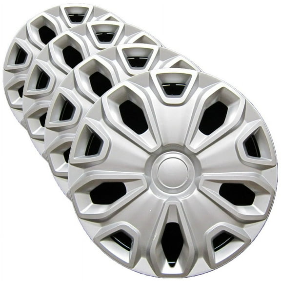 Premium Replica Hubcap Set, Replacement for Ford Transit 2015-2019, 16-inch Wheel Cover (4 Pieces)