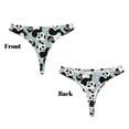 thumbnail image 3 of Balery Panda And Eucalyptus Tangas de Algodón para Mujer con Estampado – Ropa Interior Sexy, Transpirable, G-string-XX-Large, 3 of 6