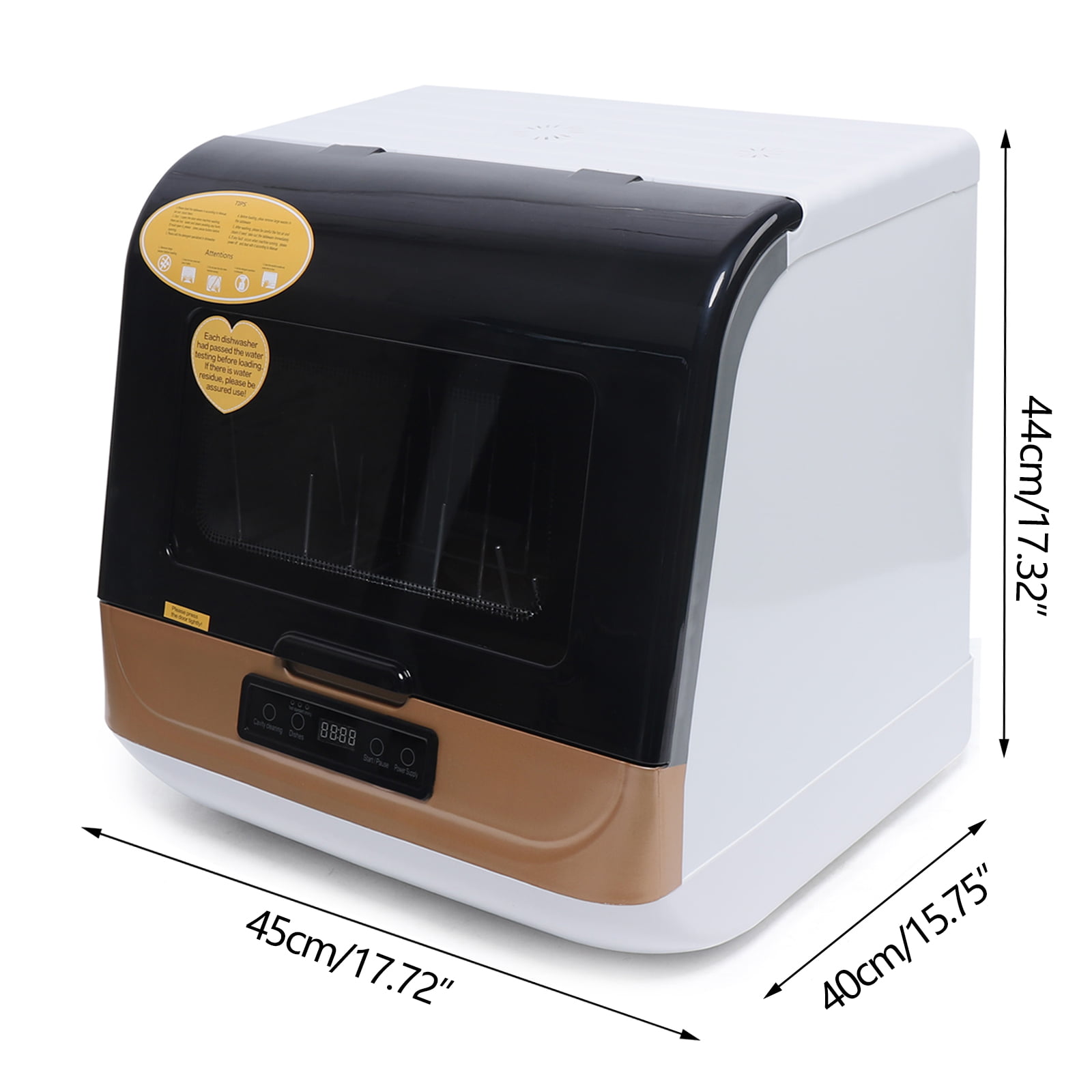Portable Countertop Dishwasher Compact Home Automatic Mini Dishwasher for  Apartments Dormitories Offices Boats RVs Kitchens - AliExpress