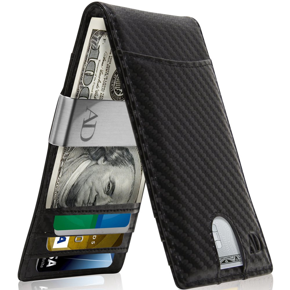 Access Denied Slim Bifold Wallets For Men Money Clip Wallet RFID