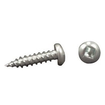 AP Products 012-PSQ500 8 X 1 Pan Head Square Recess Screw, Pack of 500 - 1", Zinc