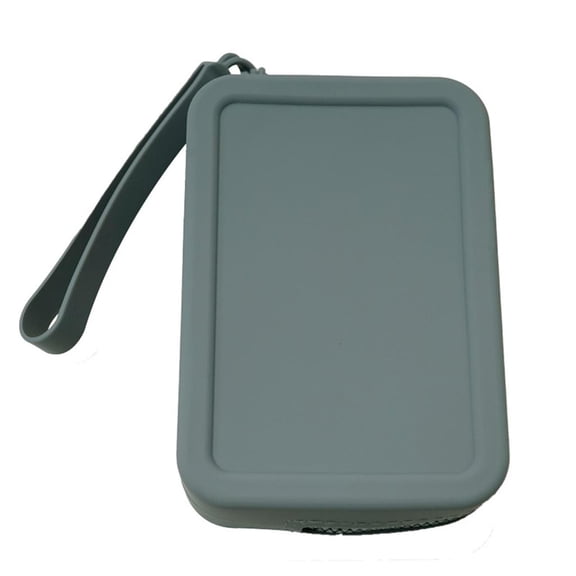 Silicone Makeup Bag Waterproof Cosmetic Pouch Travel Toiletry Bags with Handle