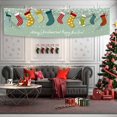thumbnail image 1 of Fondo de tela para decoración de pancartas para descuentos en mercadería de tiendas para Navidad, Suministros de decoración navideña, 1 of 6