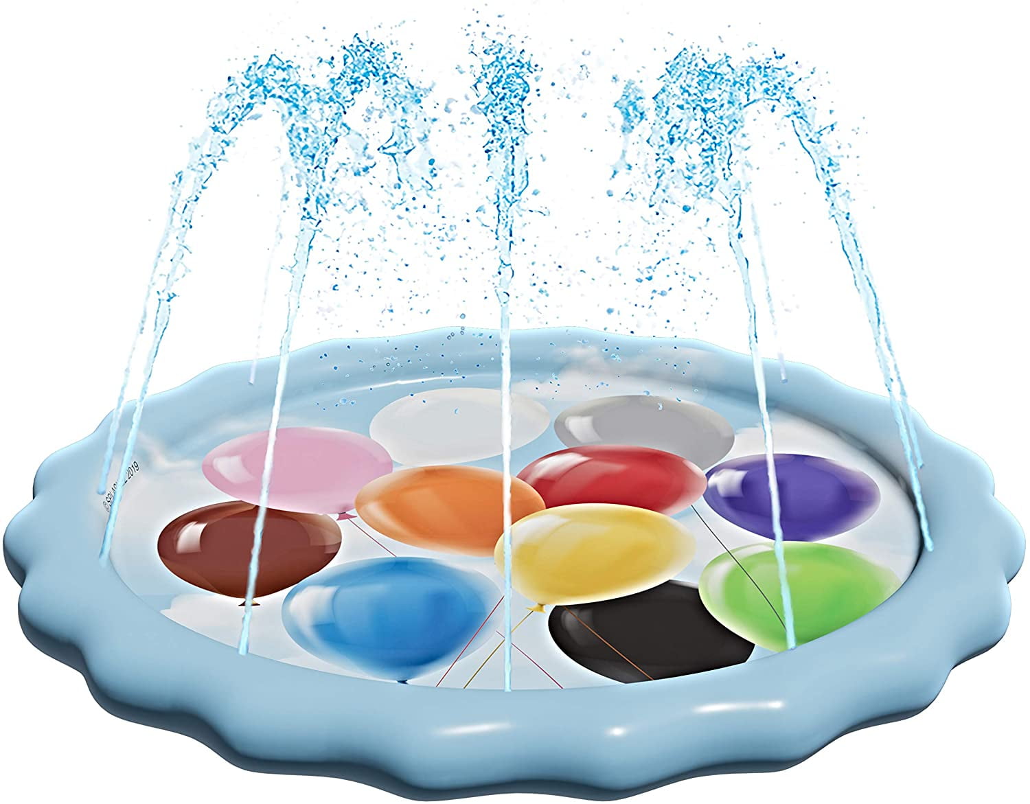 baby pool with sprinkler