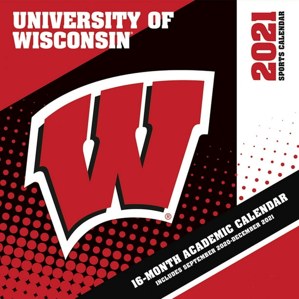 Wisconsin Badgers 2021 12x12 Team Wall Calendar Other Walmart Com Walmart Com