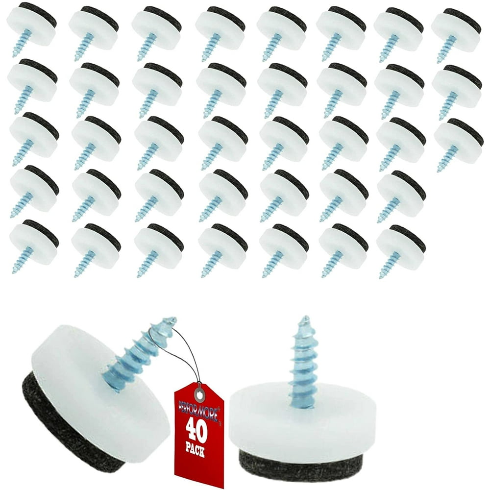 PERFORMORE 40 Pcs of 3/4” (25mm) Heavy Duty Round NailOn Felt