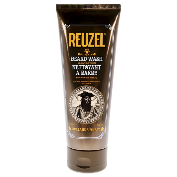 Jabón para barba limpio y fresco de Reuzel para Hombre - Jabón para barba de 6,76 oz