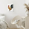thumbnail image 6 of LH137HB-Rooster Kitchen Decor Wall art - Farmhouse Canvas Painting Picture Prints Artwork for Home Kitchen Decor, 6 of 6