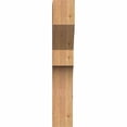 thumbnail image 2 of 4"W x 8"D x 24"H Mediterranean Rough Sawn Corbel, Western Red Cedar, 2 of 9