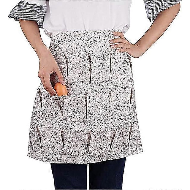 KAIYANG Delantal de recolección de huevos para gallinas, gallinas, patos, gansos, huevos, ama de casa, granja (estilo 1) COLOR 4