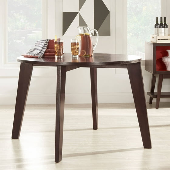 table round w ln march Chelsea Round Brown Table, Baxter Dining Dark Lane