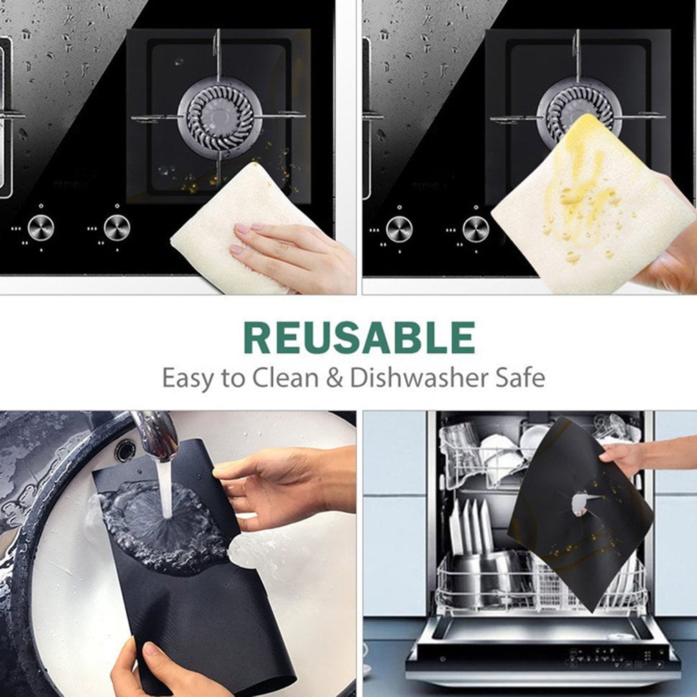 270*270*0.12Mm Gas Stove Top Protection Pad Washable Oil And Anti