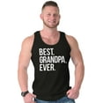 thumbnail image 5 of Best Grandpa Ever Grandfather Poppop Tank Top Sleeveless Tee Men Brisco Brands S, 5 of 6