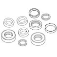 thumbnail image 2 of 172425-72600 RAParts Kit de Joint de Cylindre d'Excavatrice s'Adapte Uniquement à l'Ourage Yanmar 90mm, 2 of 4
