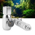 thumbnail image 2 of CO2 Pressure Regulator CO2 Bubble Counter, Single Table Gauge Bubble Counter CO2 Regulator Check, For Aquarium, 2 of 8