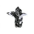 thumbnail image 2 of BalsaCircle 10 Pieces 20" Black White Damask Flocking Taffeta Linen Napkins, 2 of 4