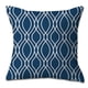 thumbnail image 2 of Juego de fundas de almohada de primavera con flores geométricas de color azul claro, 18.0 x 18.0 in, 2 of 5