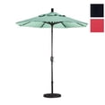 thumbnail image 1 of California Umbrella GSPT758302-F13 Parasol de Marché en Fibre de Verre de 7,5 Pi à Inclinaison par Pression m Noir-Oléfine-Rouge, 1 of 3