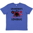 thumbnail image 3 of Inktastic Valentine's Day Grandma's Lovebug Youth T-Shirt, 3 of 5