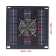thumbnail image 4 of Kit de ventilador de Panel Solar de 40W, ventilador impermeable portátil con energía Solar con escape de malla protectora para invernaderos de casas de mascotas, 4 of 13