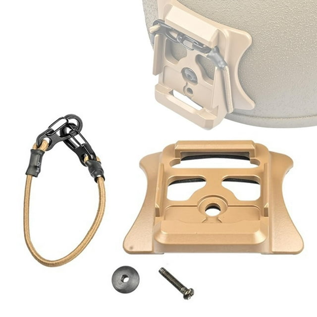 Base de montaje para NVG, soporte de visión nocturna, multifunción, estable y ligero, soporte para NVG, de equipo de visión nocturna para senderismo,