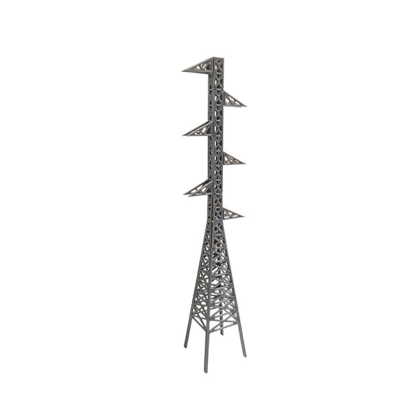 Torres de transmisión a escala 1/200, modelo de torres de ferrocarril, accesorio para mesa de arena, decoración. Estilo B