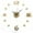 C, variante sur TIMIFIS Horloge Horloge Acrylique Bricolage Autocollant Décoration Murale Intérieure Horloge Silencieuse Réveils