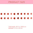 thumbnail image 3 of 10 Sets  Heart Paper Garlands Wedding Bedroom Garlands Valentine Garland Banners, 3 of 6