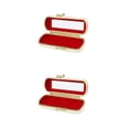 thumbnail image 2 of Advancent Leather Lip Gloss Case Storage Mirror Balm with Box Holder Type1, 2 of 6