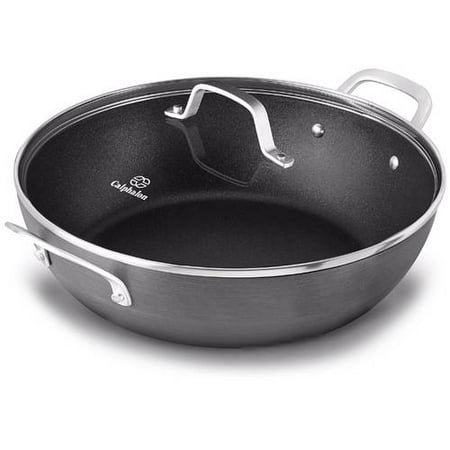 Calphalon Classic Nonstick 12-Inch All Purpose Pan with (Best 12 Inch Saute Pan)