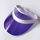 thumbnail image 3 of Sombrero de copa vacío de PVC para publicidad, sombrero para el sol, plástico transparente, unisex, unisex, verano, 3 of 5