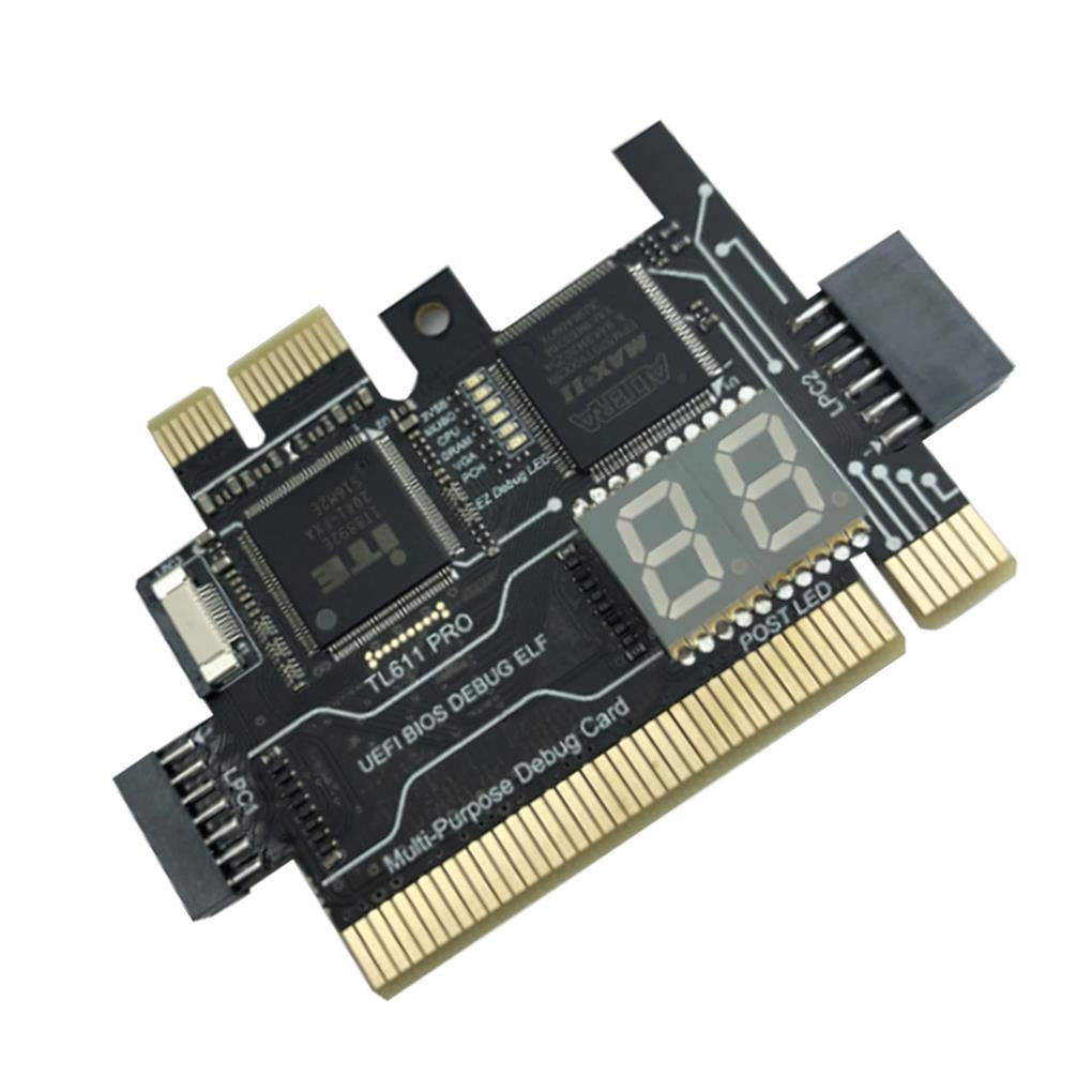 Motherboard PCI / PCIE / Mini PCIE / LPC PC Analyzer Diagnostic Card