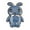 Blue, variant on HBBKVI Phone Holder Foldable Bunny Phone Bracket Mobile Phone Desktop Cute Card Ventilated Student Gift Suitable for Flat Panel Live Broadcast