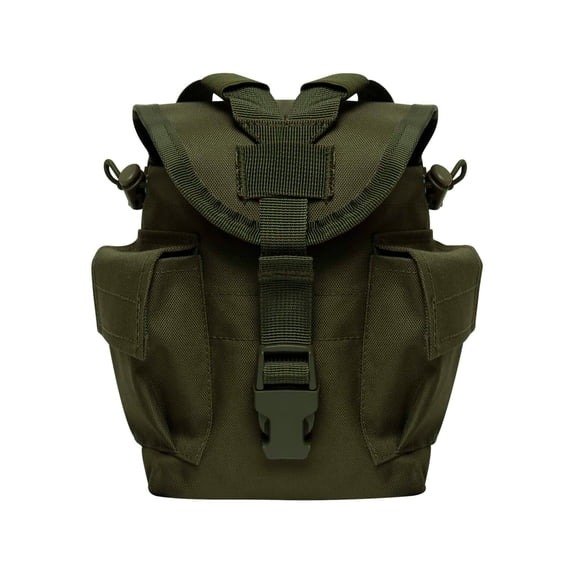 Rothco Utility Pouch w/ Survival Kit Essentials, Olive Drab