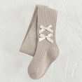 thumbnail image 5 of Bovxnpu Girls Leggings Kids Girls Knit Cotton Bow Tights Dance Leggings Bottoms, 5 of 8