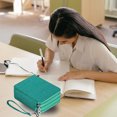 thumbnail image 4 of WRKEKC Clearance ‌Cloth Pencil Case for 72 Color Pencils‌ - Large Capacity Storage, Independent Zipper Compartments, Made of Durable Cloth Stylish & Portable, 4 of 8