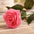 thumbnail image 3 of Joernso 1Pc 1 Head Lifelike Artificial Faux Silk Rose Fake Flower Wedding Bridal Decor, 3 of 8