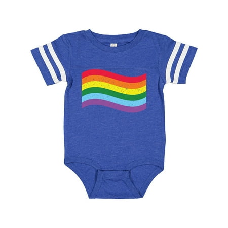 

Inktastic Pride Flag in Grunge Gift Baby Boy or Baby Girl Bodysuit
