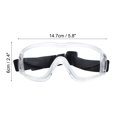 thumbnail image 2 of Uxcell Safety Glasses, Anti-Fog Goggles Protective Scratch Resistant Clear Lens Work Outdoor Eye Protection Transparent, 2 of 7