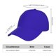 thumbnail image 2 of Fotbe Darkblue Gorro Clásico de Béisbol, Gorra Ajustable con Broche Snapback, Gorro de Exterior de Algodón Suave, 2 of 6
