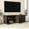 thumbnail image 6 of Mero Rectangular TV Stand for TV's up to 75" in Alder Brown, 6 of 6